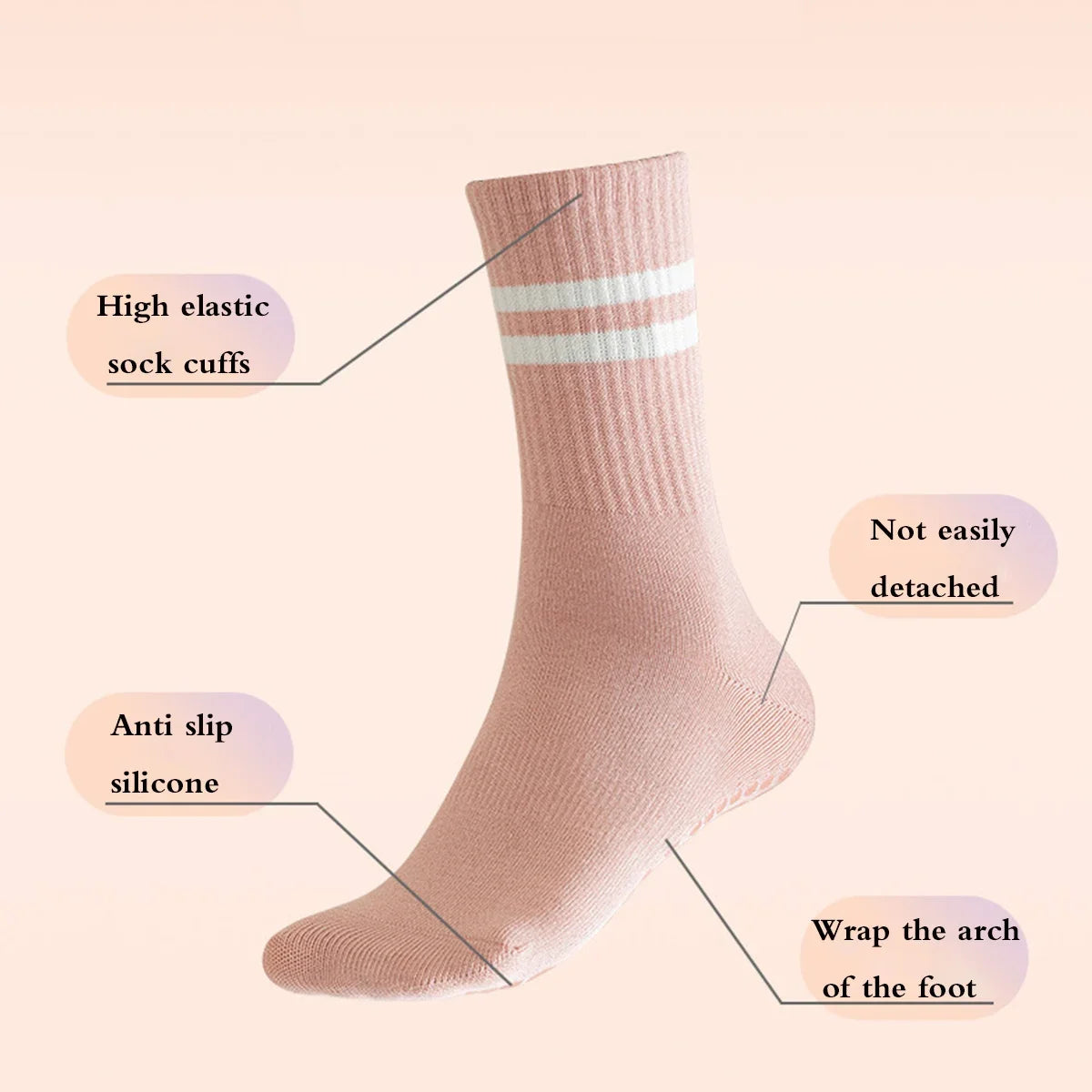 Everyday Pilates Grip Socks